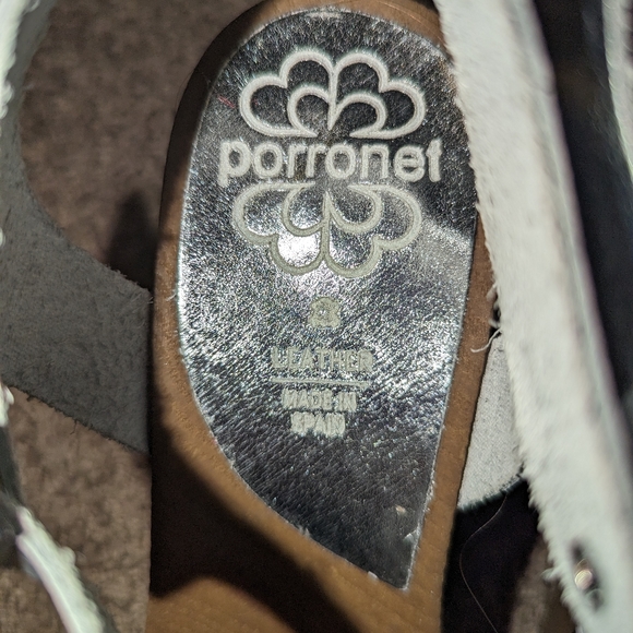 Porronet silver chunky heels size 7 - Picture 4 of 5